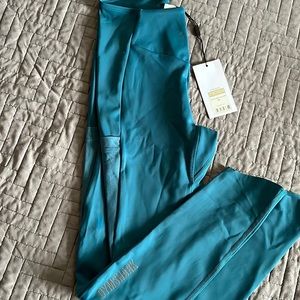 Gymshark Venture leggings- Teal Lagoon